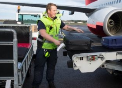 Flight Cases being loaded onto plane - Hofbauer